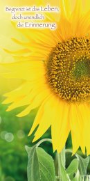 Sonnenblume © € 490,-