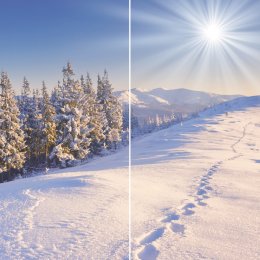 Winterlandschaft DUO