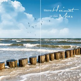 Meer mit Möwen DUO © € 980,-