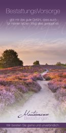 Bestattungsvorsorge Heidelandschaft