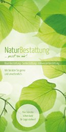 Naturbestattung Blätter