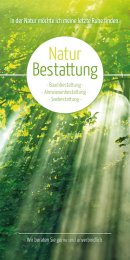Naturbestattung Lichtschein