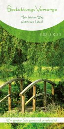 Bestattungsvorsorge Übergang