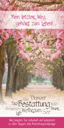 Bestattungsvorsorge Kirschblütenallee