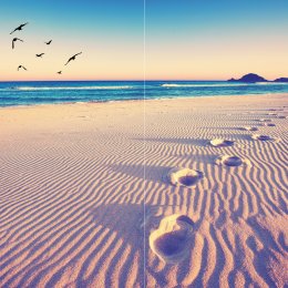 Spuren am Strand DUO