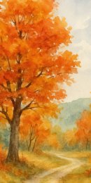 Malerischer Herbst